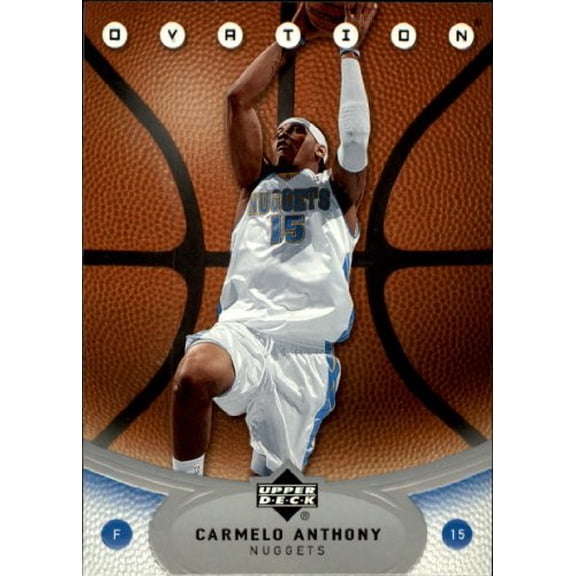 2006-07 Upper Deck Ovation #17 Carmelo Anthony NBA Basketball Trading Card