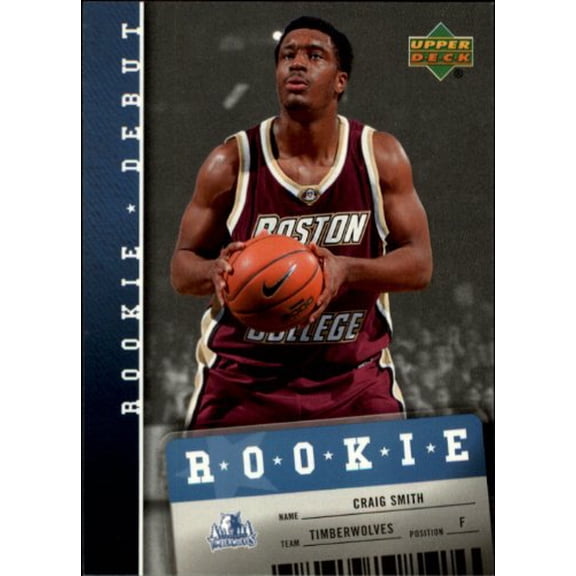 2006-07 Upper Deck Rookie Debut #135 Craig Smith RC NBA Basketball Trading Card