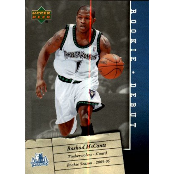 2006-07 Upper Deck Rookie Debut #55 Rashad McCants