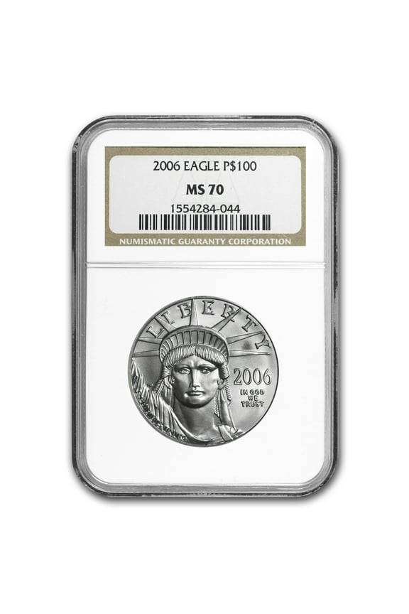 2006 1 oz American Platinum Eagle MS-70 NGC