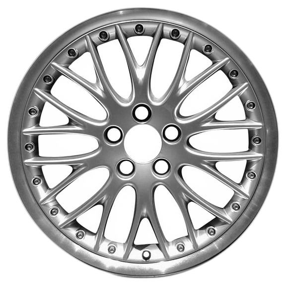 2006-2007 Audi A3 18" Machined Hyper Silver OEM Factory Wheel Rim 8P0601025AE1H7