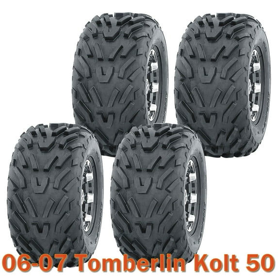 2006-2007 Tomberlin Kolt 50 ATV complete Set of tires 16x8-7 4PR