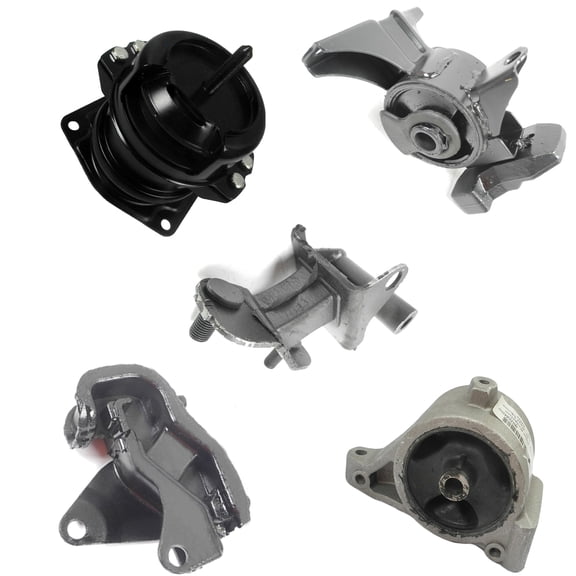 2006-2008 Honda Pilot 3.5L 4WD Engine Motor & Trans Mount Full Set 5PCS 9441, 9299, 9300, 9301, 9298