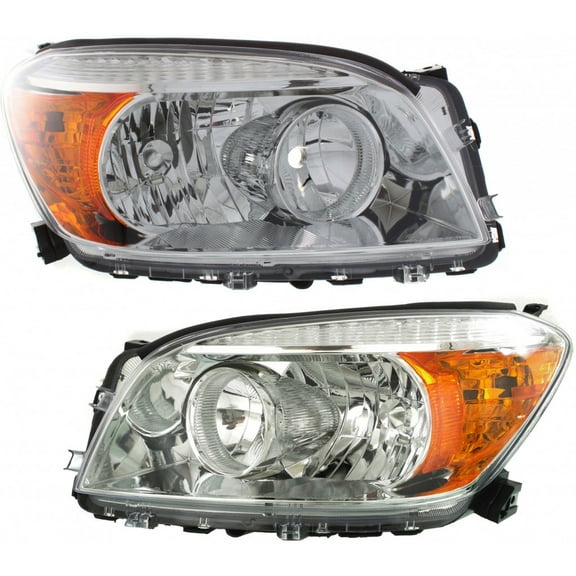 For 2006-2008 Toyota RAV4 Headlight Driver and Passenger Side CAPA Certified TO2518106 TO2519106-Replaces 81170-42331, 81130-42331 ;base/limited model