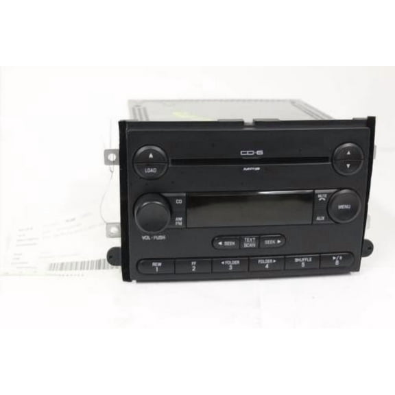 2006-2009 Ford Fusion Radio Stereo 6 Disc Changer Mp3 Cd Player 6E5T-18C815-Al