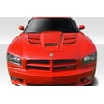 thumbnail image 1 of Duraflex 2006-2010 Dodge Charger Viper Look Automotive Custom Hood, Fiberglass, 1 of 8