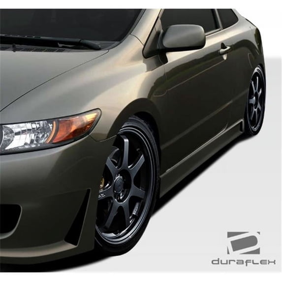 2006-2010 Honda Civic 2Dr B-2 Side Skirts Rocker Panels