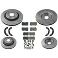 thumbnail image 1 of 2006-2010 for Jeep for Grand for Cherokee SRT8 Brake Disc Pads & Rotor Kit - Vented, Ceramic, D3EA Certified, 1 of 5