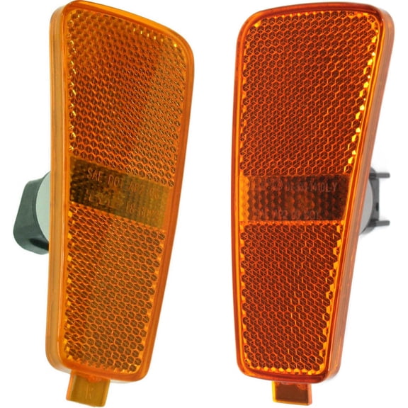 CarLights360: For 2006-2011 Chevy HHR Side Marker Light Assembly Driver and Passenger Side Pair w/Bulbs DOT Certified-Replaces GM2550193 GM2551192 | 15875482, 15875483