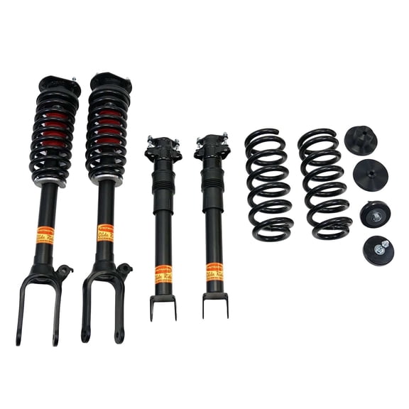 2006-2011 Mercedes-Benz ML500 4MATIC 4-Wheel Air Suspension Conversion Kit with Shocks (MK14F)