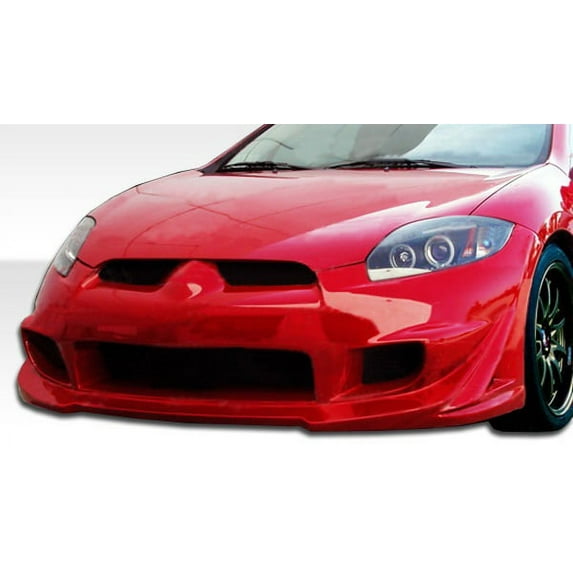 Duraflex Mitsubishi Eclipse 2006-2012, Black Fiberglass Front Bumper Cover