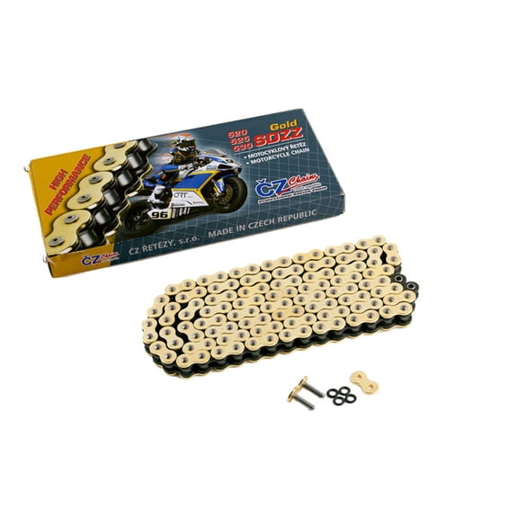 2006-2014 Yamaha FZS-1000 FZ-1 520 Conv CZ SDZZ Gold X-Ring Chain 520-150L