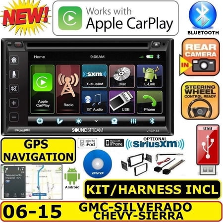 2006-2015 CHEVY GMC BUICK PONTIAC HUMMER NAV GPS BLUETOOTH CD/DVD Car Stereo