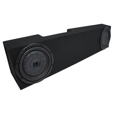 2006-2015 Fits Dodge Ram Mega Cab Kicker CompVT CVT10 Dual 10" Sub Box 2 Ohm