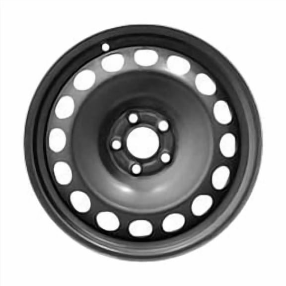 2006-2016 Volkswagen Jetta New 15" Black Replacement Wheel Rim