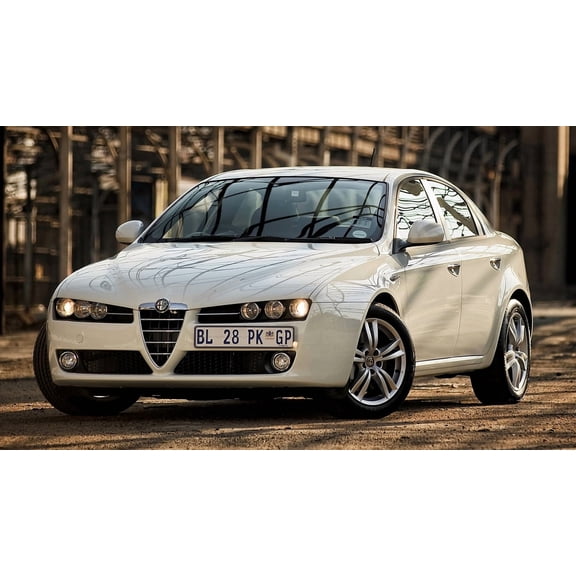 2006 Alfa Romeo 159 ZA - 24x36 Inch Laminated Poster - Stunning Detail and Bold Colors