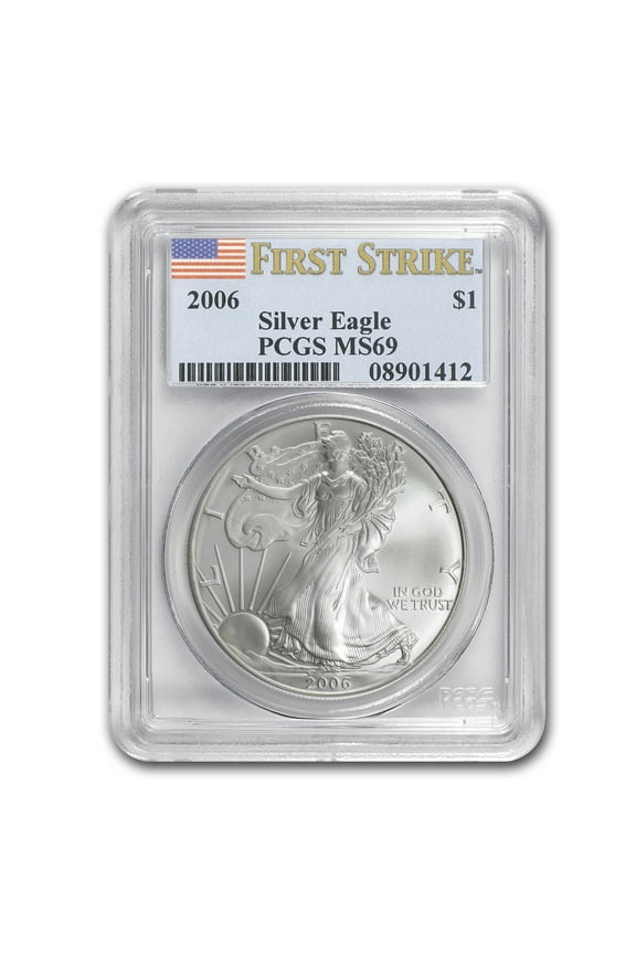 2006 American Silver Eagle MS-69 PCGS (FirstStrike)
