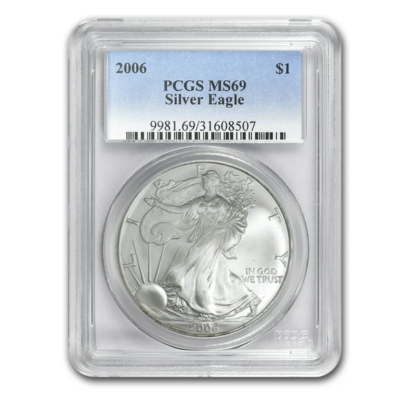 2006 American Silver Eagle MS-69 PCGS