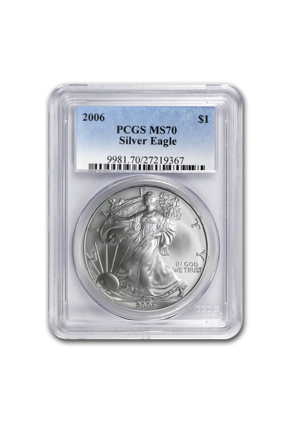 2006 American Silver Eagle MS-70 PCGS