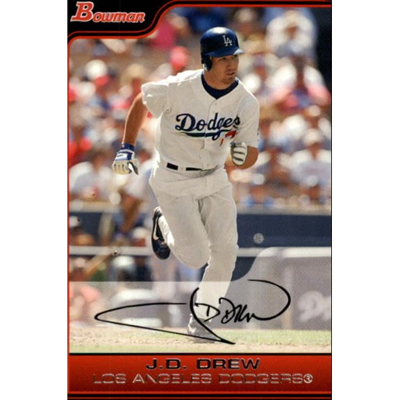 2006 Bowman #119 J.D. Drew MLB Baseball Trading Card