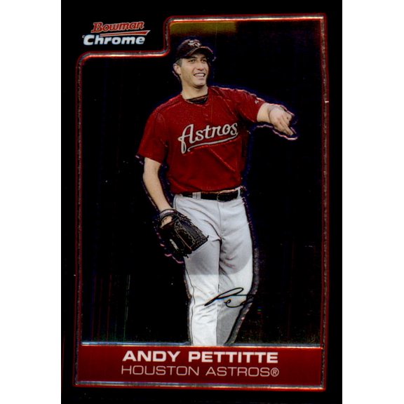 2006 Bowman Chrome #182 Andy Pettitte MLB Baseball Trading Card