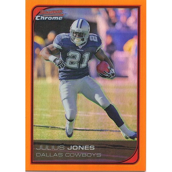 2006 Bowman Chrome Julius Jones #178 Dallas Cowboys Football Card