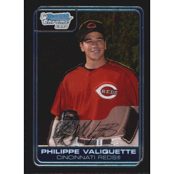 2006 Bowman Chrome Prospects #BC11 Philippe Valiquette MLB Baseball Trading Card