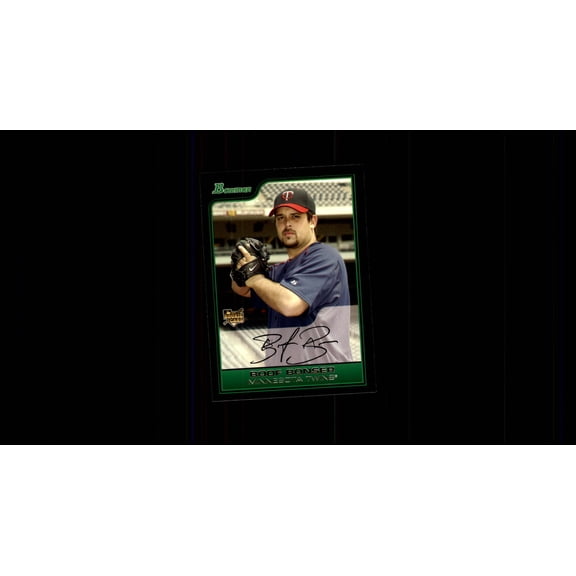 2006 Bowman Draft #10 Boof Bonser RC MLB Baseball Trading Card