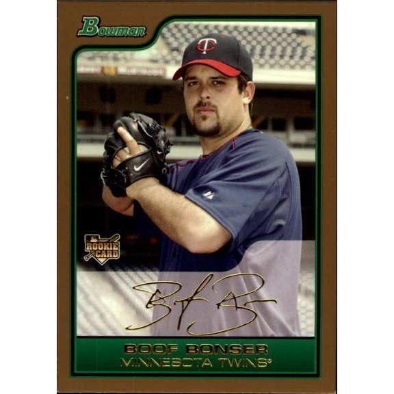 2006 Bowman Draft Gold #10 Boof Bonser MLB Baseball Trading Card