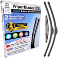 thumbnail image 1 of 2006 Buick Rainier Beam Wiper Blades Wipers w/1yr Warranty (Set of 3) w/Rear Wiper, 1 of 5