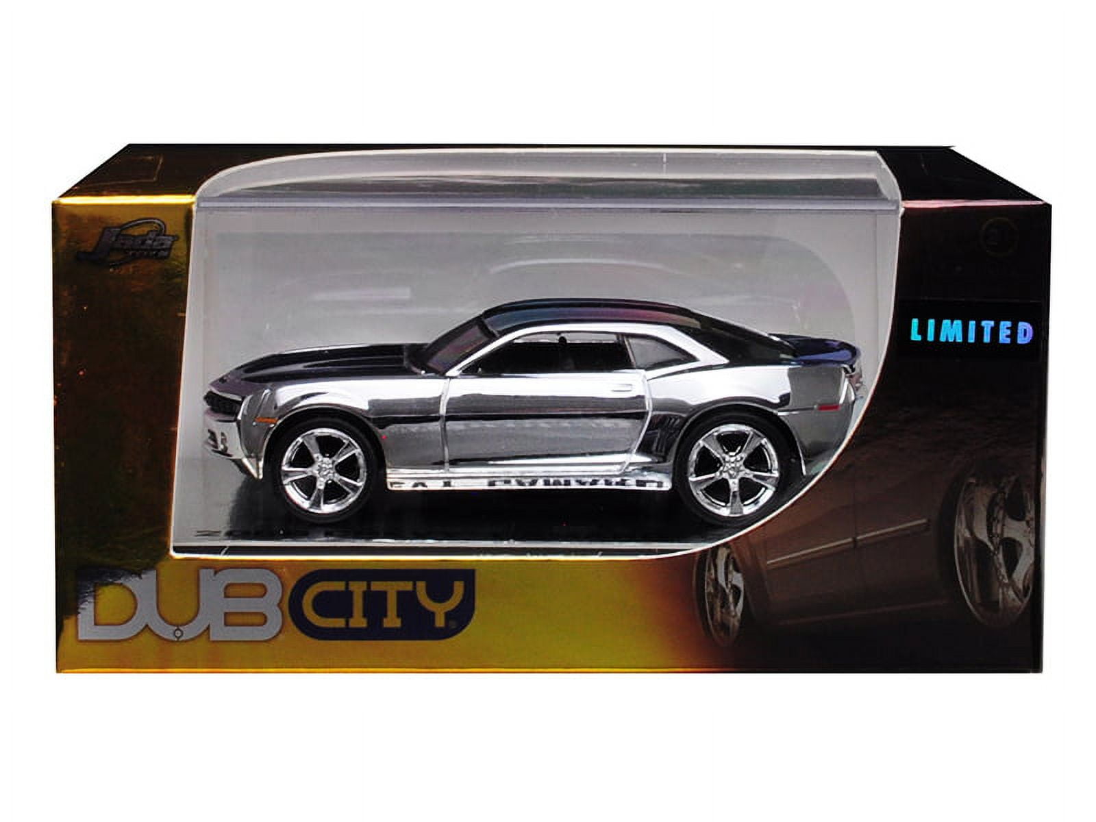 DUB CITY （1971 CHEVY CAMARO ）ミニカー Jada 1971 Chevrolet Camaro Z-28 Light Blue with White