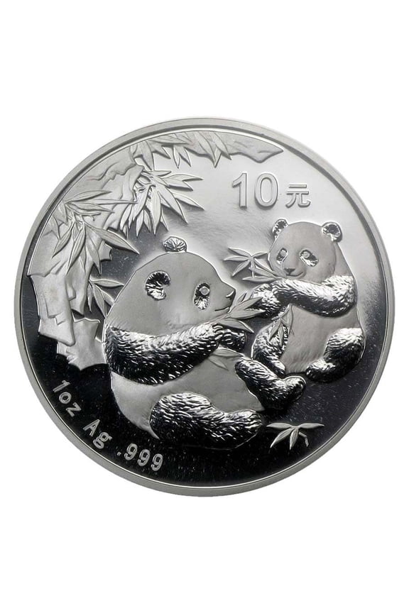 2006 China 1 oz Silver Panda BU (In Capsule)