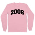 thumbnail image 1 of 2006 College Style Long Sleeve Shirt Unisex Small Pink, 1 of 5