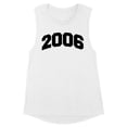 thumbnail image 1 of 2006 College Style Women's Muscle Tank Large White, 1 of 5