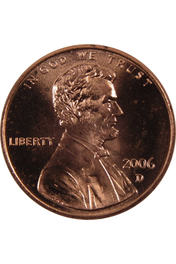 2006 D Lincoln Memorial Cent BU Uncirculated Penny 1c Coin