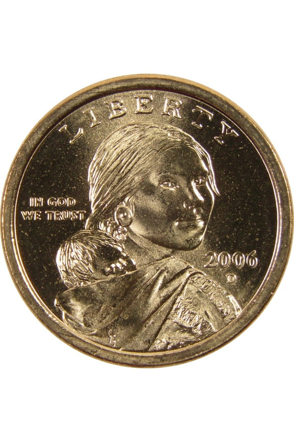 2006 D Sacagawea Native American Dollar BU Uncirculated $1 Coin