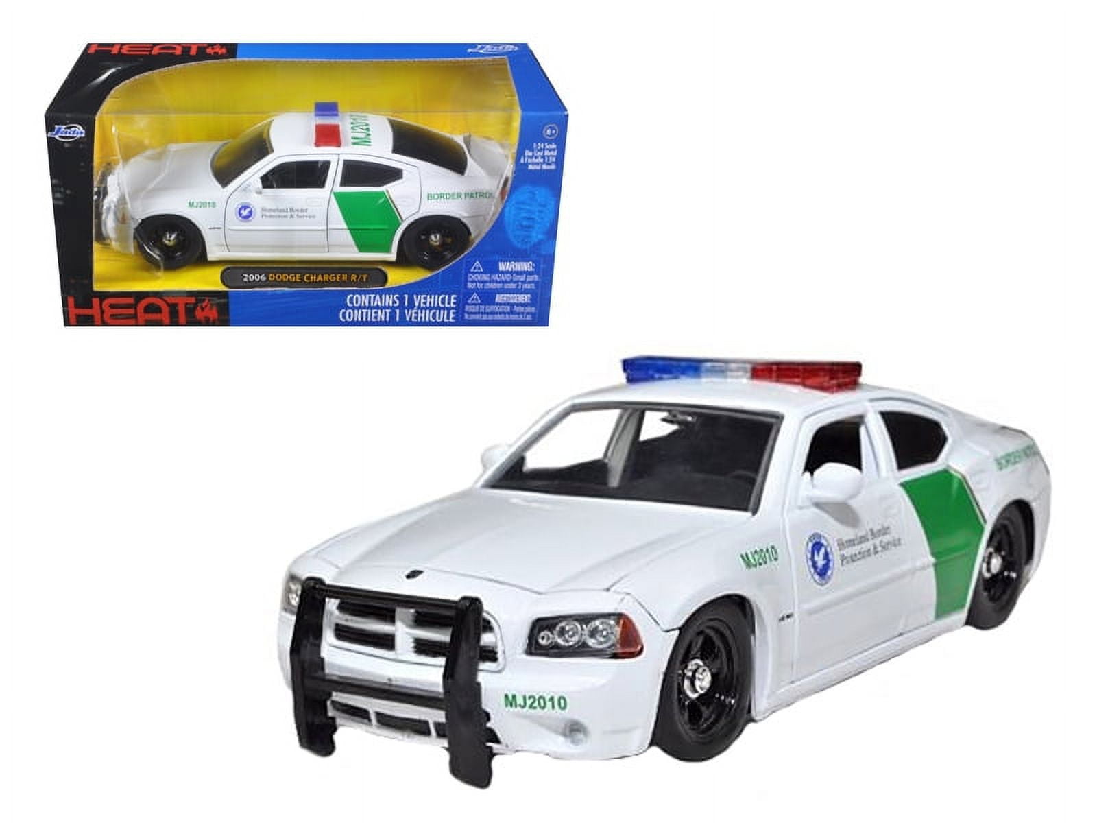 2006 Dodge Charger R/T Unmarked Police 1/24 Diecast Car Model by