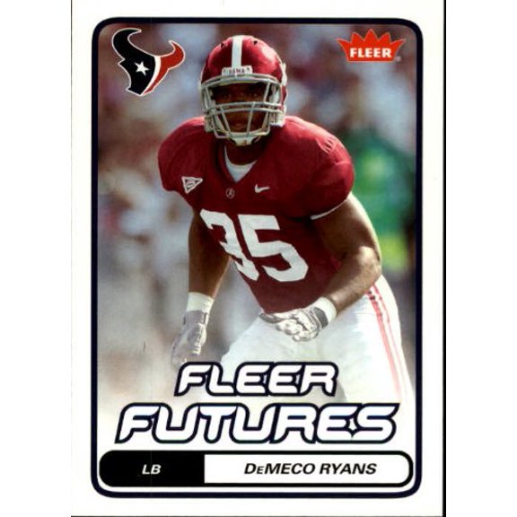 2006 Fleer #129 DeMeco Ryans RC NFL Football Trading Card