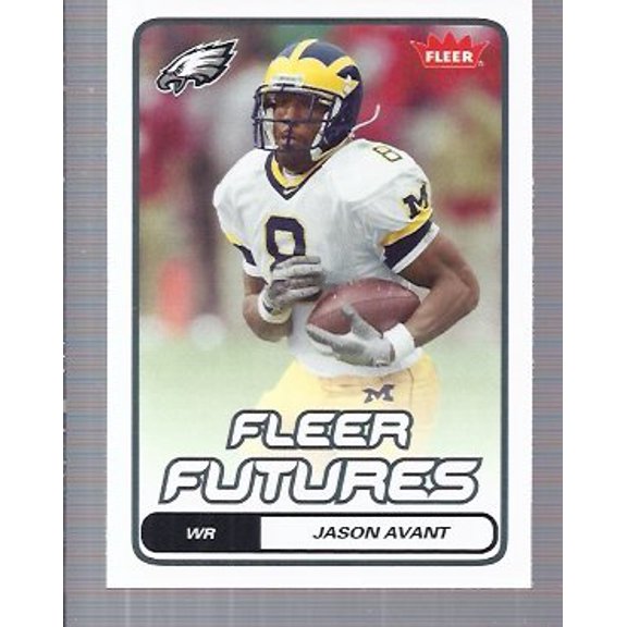 2006 Fleer #145 Jason Avant RC NFL Football Trading Card