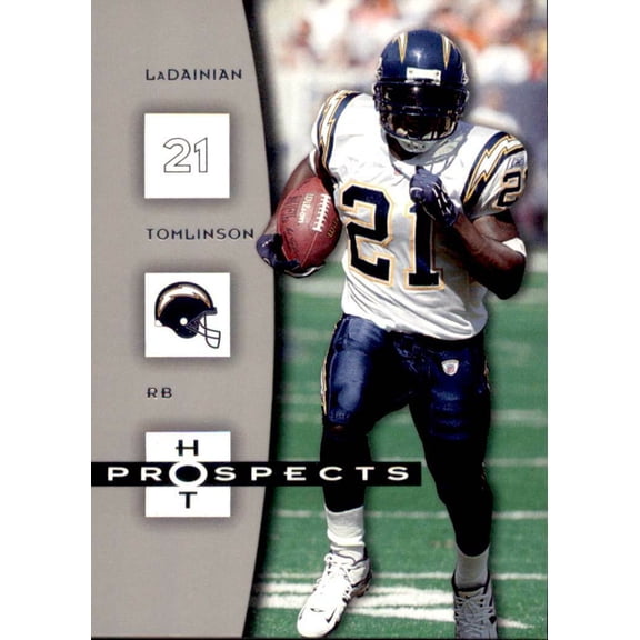 2006 Fleer Hot Prospects Base #79 LaDainian Tomlinson San Diego Chargers