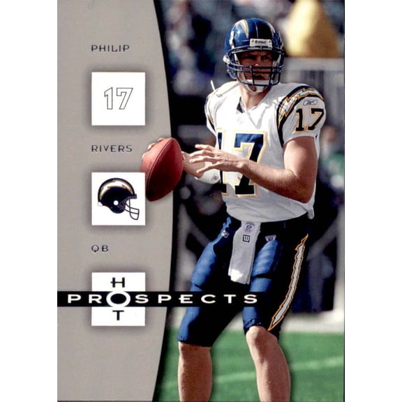 2006 Fleer Hot Prospects Base #80 Philip Rivers San Diego Chargers