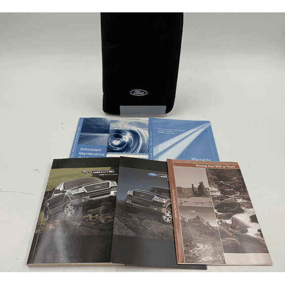 2006 Ford F-150 F150 Owners Manual with Case OEM M04B13008
