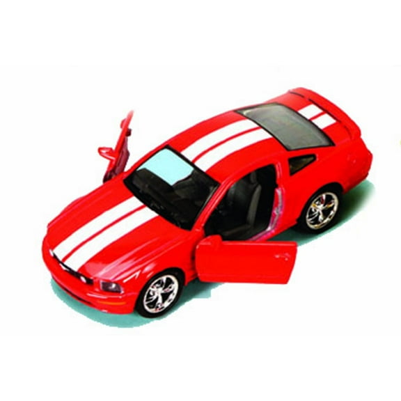 2006 Ford Mustang GT, Red - Kinsmart 5091DF - 1/38 scale Diecast Model Toy Car (Brand New, but NOT IN BOX)