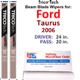 thumbnail image 1 of 2006 Ford Taurus Beam Blade Wipers (Set of 2), 1 of 3