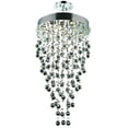 thumbnail image 1 of 2006 Galaxy Collection Chandelier D:20in H:36in Lt:9 Chrome Finish (Swarovski Elements Crystals), 1 of 3