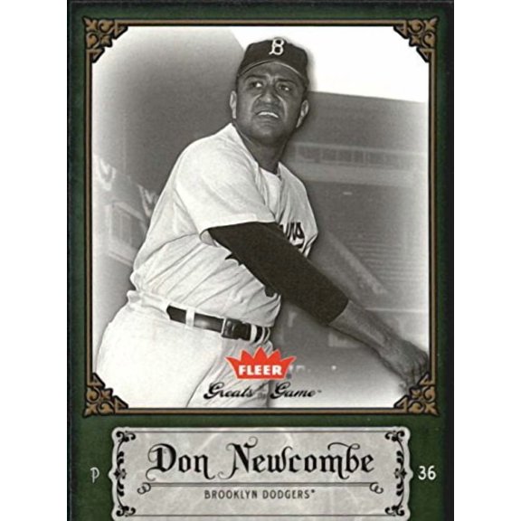 2006 Greats of the Game #29 Don Newcombe MLB Baseball Trading Card