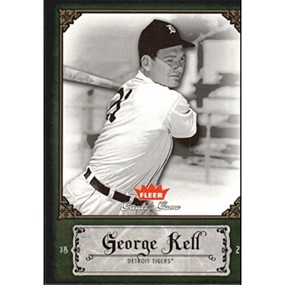 2006 Greats of the Game #44 George Kell MLB Baseball Trading Card