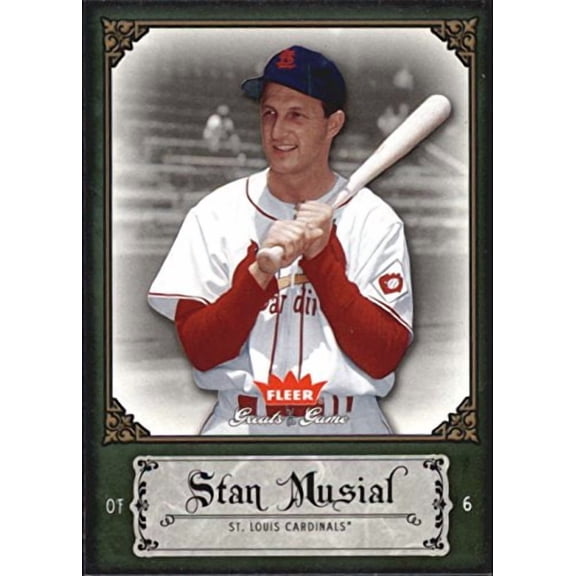 2006 Greats of the Game #85 Stan Musial MLB Baseball Trading Card