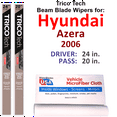 thumbnail image 1 of 2006 Hyundai Azera Beam Blade Wipers (Set of 2), 1 of 3