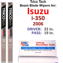 2006 Isuzu i-350 Beam Blade Wipers (Set of 2)